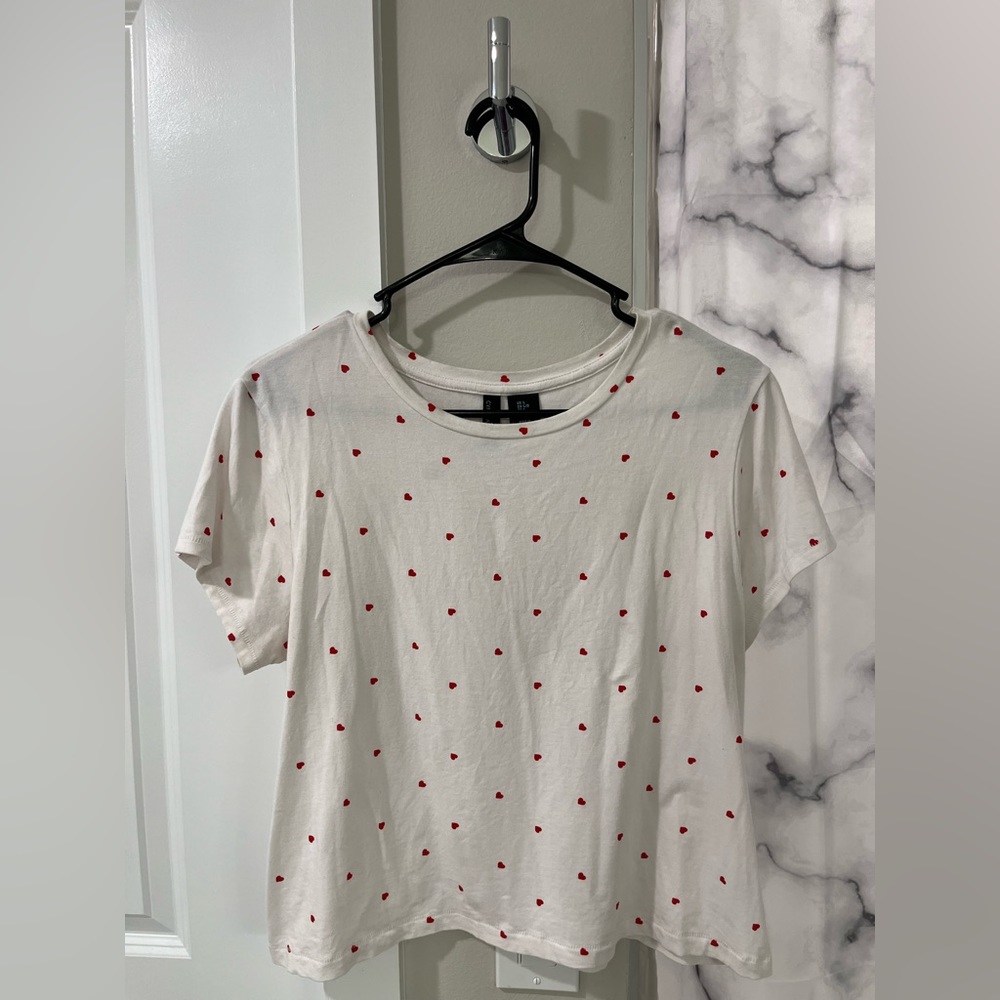 Cynthia Rowley Heart Crop Top